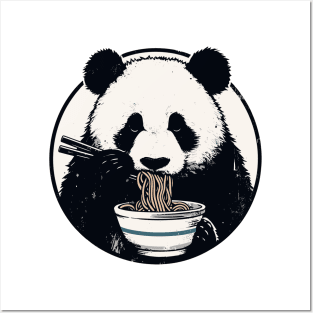 Ramen Panda Posters and Art